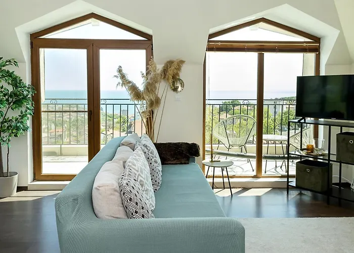 Apartment Panoramic Sea-view I 2-bedroom Flat With Terrace By Flat Manаger Balchik